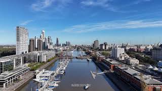 Volando sobre Puerto Madero con licencia  claro [upl. by Prader]