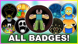 How to get ALL 69 BADGES in SLAP BATTLES ROBLOX [upl. by Aettam]