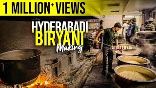 Hyderabadi Mutton Biryani Preparation Step by Step Process  Muslim Mutton Biryani  Grill9  HYD [upl. by Kcirdla60]