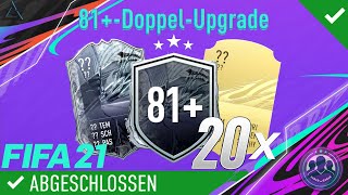 OMG MEGA WALKOUT IM PACK 😱🔥 20X 81 DOPPELUPGRADE SBC BILLIGEINFACH  FIFA 21 ULTIMATE TEAM [upl. by Radburn922]