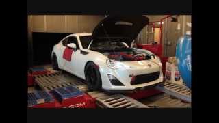 PTUNING FRSBRZGT86 SpecSS Turbo System Dyno W [upl. by Orimlede]