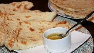 Recette Crêpes Marocaines Rghaif Msemen الرغايف مسمن  Recettes Maroc [upl. by Ursala93]