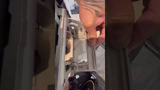 How To Install Architrave Biscuit Joint shorts [upl. by Icyac]