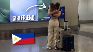 I travelled 10000 km to Surprise my Girlfriend in the Philippines  Her Reaction 😍✈️🇵🇭 [upl. by Ahsitauq661]