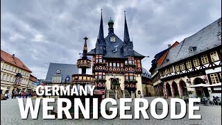 Wernigerode Colourful town of Harz Mountains Germany [upl. by Nilats]