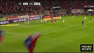 Goal by Ben Brereton Diaz Chile 2 Paraguay 0 Comments in English [upl. by Aikmat]