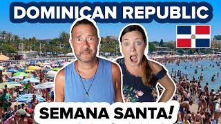 Dominican Republic Semana Santa WARNING This is Crazy 😳 2024 Easter in Cabarete Puerto Plata [upl. by Eixid]