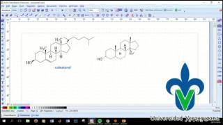 Tutorial de chemsketch UV [upl. by Nalon57]