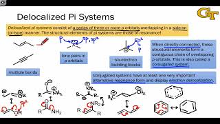 3001 Structural Elements of Delocalized Pi Systems [upl. by Magan]