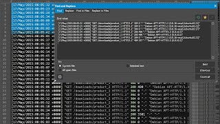 Find and Replace in UltraEdit text editor [upl. by Eiramenna]