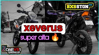 Xeverus 250 cómo subir suspencióndelanteratrasera fácil quedo alta [upl. by Atrim339]