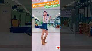 Peppermint Twist Linedance 페퍼민트 트위스트 라인댄스 linedance 라인댄스 [upl. by Marzi]