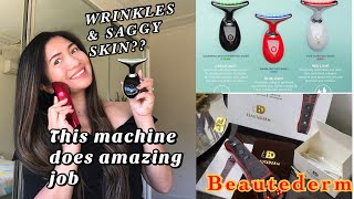 BEAUTEDERM VLIFT MACHINE AND ANTI WRINKLE INSTRUMENT beautederm beautycare skincare [upl. by Emilee344]