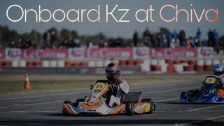 Onboard Chiva KZ Valencia Kartodromo Lucas Guerrero [upl. by Alyl]