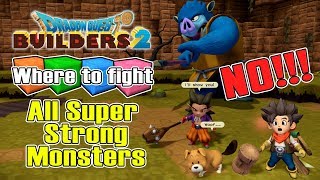 DQB2  All Super Strong Monsters in Furrowfield [upl. by Boothe]