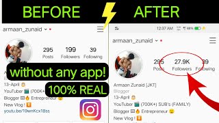 INSTAGRAM Par Followers Kaise Badhaye  Geniune Tricks  How To Increase Instagram Followers 2022🔥 [upl. by Marozas]