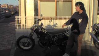 YAMAHA TW200E 参考動画 ロンスイでやってはいけない事 [upl. by Kragh721]