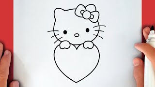 How to Draw Unicorn Hello Kitty 🦄 [upl. by Shir]