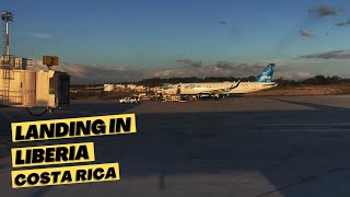 Airbus A321 Landing in Liberia Costa Rica [upl. by Marnie]