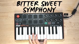 Bitter Sweet Symphony  The Verve  Cover Akai Mpk Mini Mk2 [upl. by Jeffery]