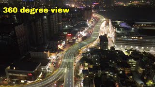 The 360 degrees View of Recently Inaugurated Kothaguda Flyover  hyderabad infra [upl. by Crescen]