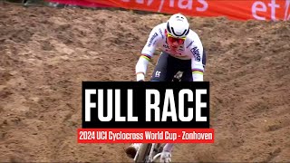 FULL RACE 2024 UCI Cyclocross World Cup  Zonhoven [upl. by Gibbs]