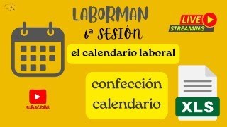 confección del calendario laboral [upl. by Hum]