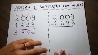 SUBTRAÇÃO COM ZERO E ADIÇÃO COM ZERO SEM COMPLICAÇÃO [upl. by Arualana482]