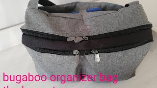 Bugaboo organizer bag review and packing [upl. by Enyar]