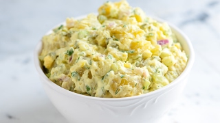 Easy Creamy Potato Salad Recipe with Tips  How to Make the Best Potato Salad [upl. by Smoht]