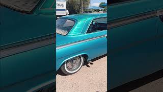 62 chevy ss impala project car 🚗 ♥️ auqa blue house of color candypaint job 💙 👌 😍 🔥 🥵 🥞 [upl. by Owain379]