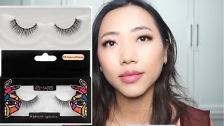 Mithmul lem  MARS False Eyelash amp Mascara REVIEW [upl. by Akimahs]