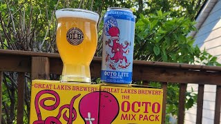 Great Lakes Brewery Octo Lite Session IPA 2024 The Octo Mix Pack [upl. by Barbur]