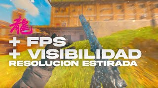 ⚙️⚡️MEJORA LA VISIBILIDAD Y AUMENTA TUS FPS EN WARZONE CON ÉSTE TRUCO Resolución Estirada [upl. by Rianna432]