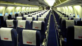 Boeing 767300 interior [upl. by Hecker122]