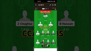 CCAS vs BS Dream11PredictionCCAS vs BS Dream11TeamCCAS vs BS Match 6 ECS T10 Bulgaria [upl. by Koeppel82]