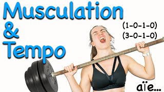 Quantifier sa séance de musculation à partir du tempo  indice tensionrécupération  TST  charge [upl. by Chladek]