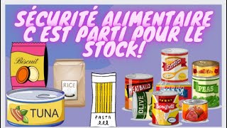 2EME PARTIE 👛🛒🥫🍯🧃Stock alimentaire famille 5 personnes budget 400€ 🍫🫙🍚🍪 [upl. by Ahsotan]