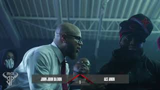 JOHN JOHN DA DON vs ACE AMIN FAD3 full rap battle  BULLPEN BATTLE LEAGUE [upl. by Chandos]