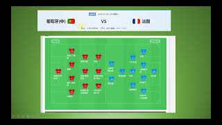 欧洲杯提前决赛 西班牙 vs 德国，葡萄牙 vs 法国，欧洲杯 [upl. by Nuahsad]