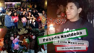 Posada Navideña en Estados Unidos estilo Mexicano [upl. by Eniretac]