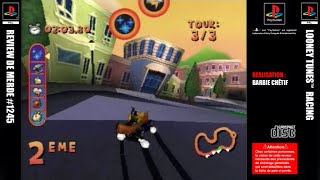 Review de merde 1245  Looney Tunes Racing PS1 [upl. by Lelah]