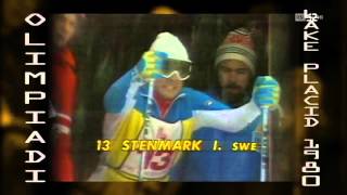 Ski alpino 1980 Olimpics Ingemar Stenmark [upl. by Nilya638]