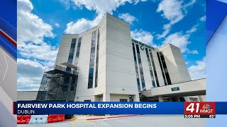 Fairview Park Hospital in Dublin begins ICU expansion project [upl. by Airekahs]