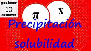 Calcular la solubilidad de una sal TRUCOS miligramos litro [upl. by Suolkcin580]