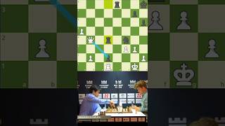 Magnus Vs Hikaru Norwaychess chess magnuscarlsen magnus hikaru norwaychess shorts viral [upl. by Felise]