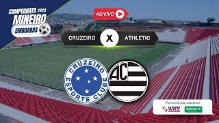 CAMPEONATO MINEIRO 2024 ATHLETIC E CRUZEIRO [upl. by Nolat]