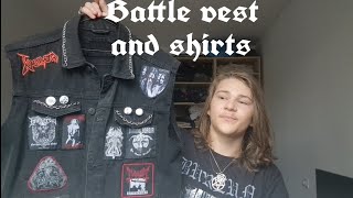 My metal shirts and battle vest [upl. by Airdnaxela30]