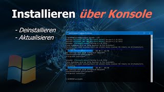 Windows Paket Manager  Anwendungen über die Konsole installieren und aktualisieren [upl. by Costanzia11]