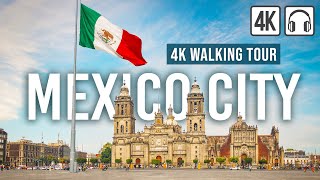 4k WALK Mexico City 4k TRAVEL VIDEO CDMX Travel Vlog TRIP Documentary [upl. by Rhiamon]